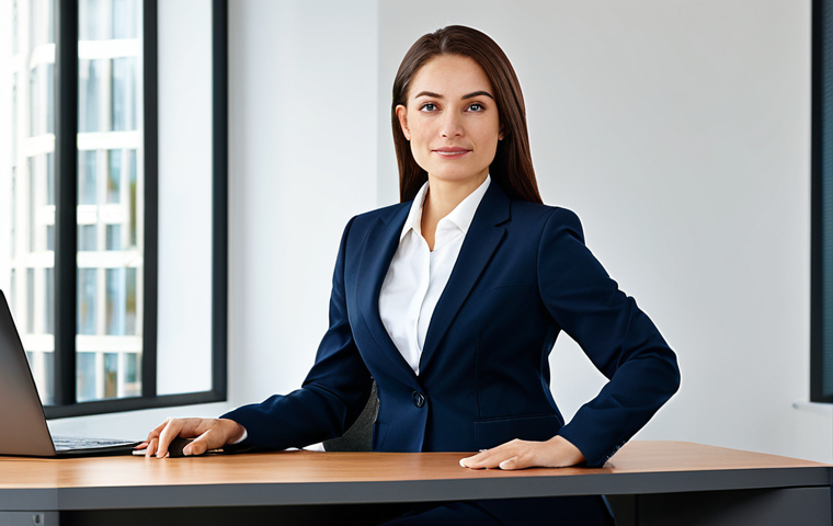 인터넷정보검색 자격증 취득 후 성공적인 커리어 개발 - Business Professional**

"A professional businesswoman in a modest business suit, sitting at a desk ...