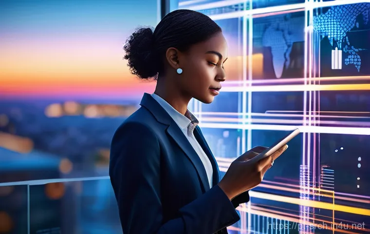 인터넷정보검색 자격증 취득 후 연봉 상승 경험담 - **Prompt:** A diverse young professional, radiating confidence and approachability, stands in a mode...