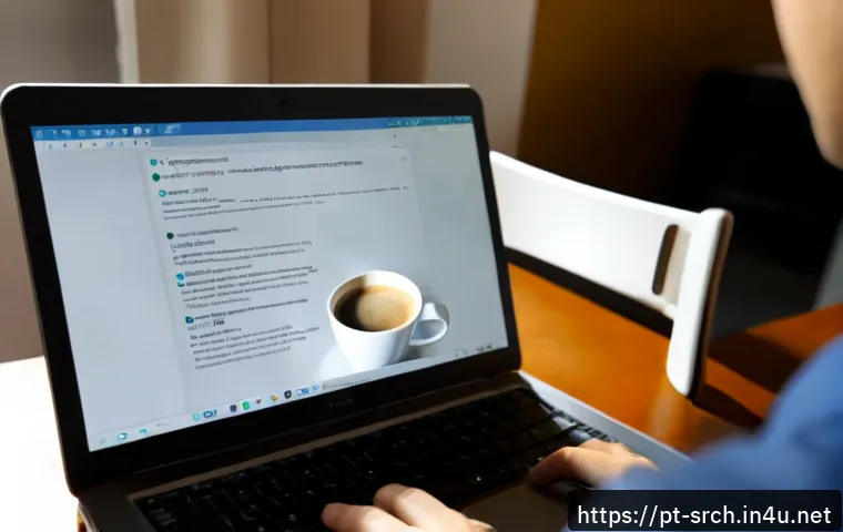 인터넷정보검색 실무에서 발생한 검색 오류 해결 일지 - Photorealistic Portuguese-speaking office professional troubleshooting an internet search error at a...